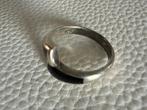 S202/Vintage Zilveren ONYX ring 16 3/4, Gebruikt, Verzenden, Kleiner dan 17, X