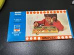 Vintage Simplex Puzzel in Doos., Ophalen of Verzenden, Gebruikt