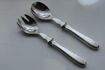 Komkommer mini sla couvert puntfilet zilver NV Zilverfabriek beschikbaar voor biedingen