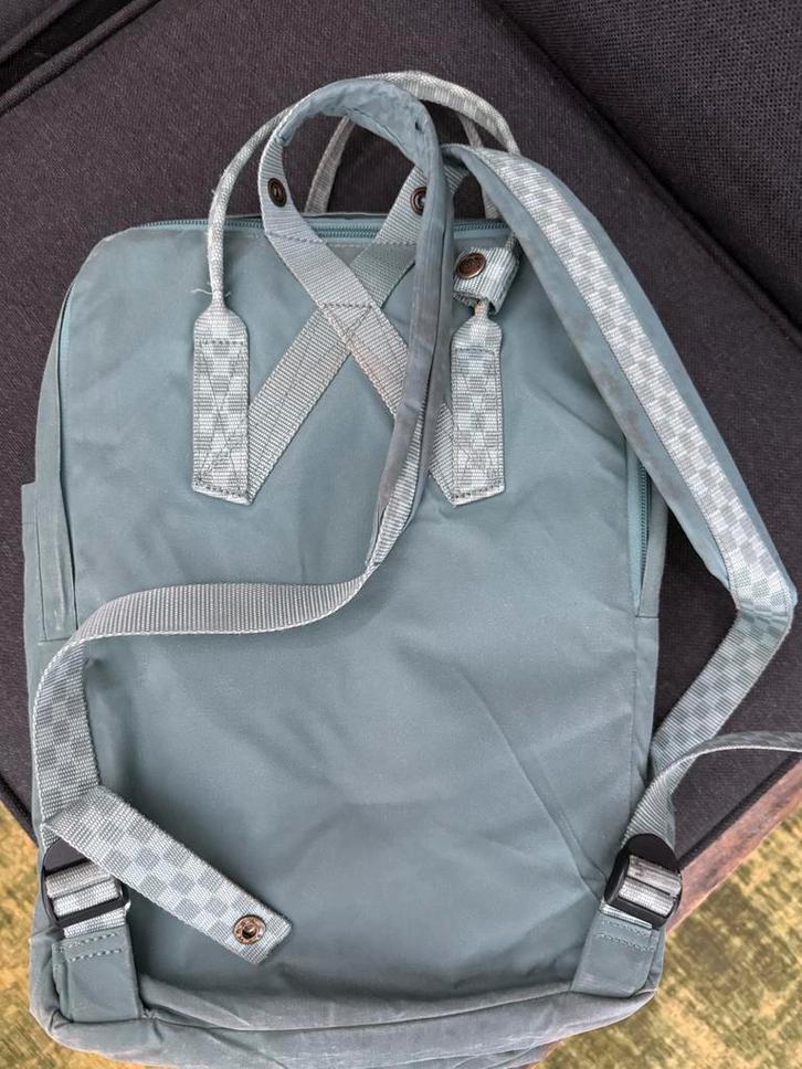 Fjallraven Kanken Rugzak Lichtblauw, Sieraden, Tassen en Uiterlijk, Tassen | Rugtassen, Gebruikt, Overige merken, 25 tot 40 cm