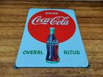 Coca Cola Emaille Reclamebord Bord Coca Cola, Verzamelen, Merken en Reclamevoorwerpen, Ophalen of Verzenden, Gebruikt, Reclamebord