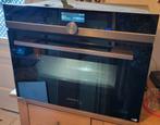 Siemens studioLine inbouw combimagnetron Blacksteel (WiFi), Ophalen, Combimagnetron, Oven, Zo goed als nieuw