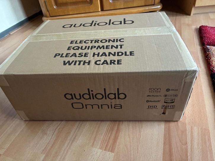 Audiolab Omnia nieuw in doos., Audio, Tv en Foto, Versterkers en Receivers, Nieuw, Stereo, 60 tot 120 watt, Overige merken, Ophalen of Verzenden