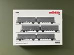 Märklin H0 / 48850 Set goederenwagens ‘Leig-eenheden’ (DB), Hobby en Vrije tijd, Modeltreinen | H0, Wisselstroom, Treinset, Ophalen of Verzenden