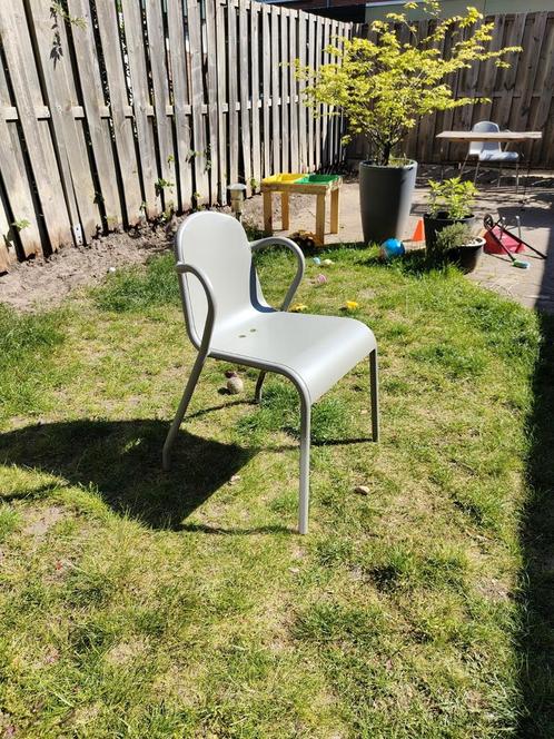 Tuin stoelen, Tuin en Terras, Tuinstoelen, Gebruikt, Aluminium, Stapelbaar, Ophalen