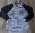 Spijker blouse M, Maat 38/40 (M), Atmosphere, Blauw, Ophalen of Verzenden