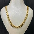 14 karaat gouden ketting cuban schakel, Sieraden, Tassen en Uiterlijk, Kettingen, Ophalen of Verzenden