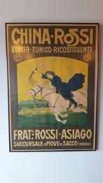 China Rossi Vintage Poster, Ophalen, Rechthoekig Staand, Met lijst, Deurposter of groter