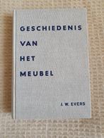 J.W. Evers, Geschiedenis van het meubel 1962 TEAB, Boeken, Ophalen of Verzenden, Gelezen