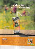 Retro reclame 1999 Roosvicee frisdrank in mini pakje, Verzamelen, Ophalen of Verzenden