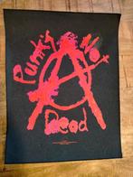 Punk's not dead muziek backpatch back patch band logo, Ophalen of Verzenden, Zo goed als nieuw, Kleding