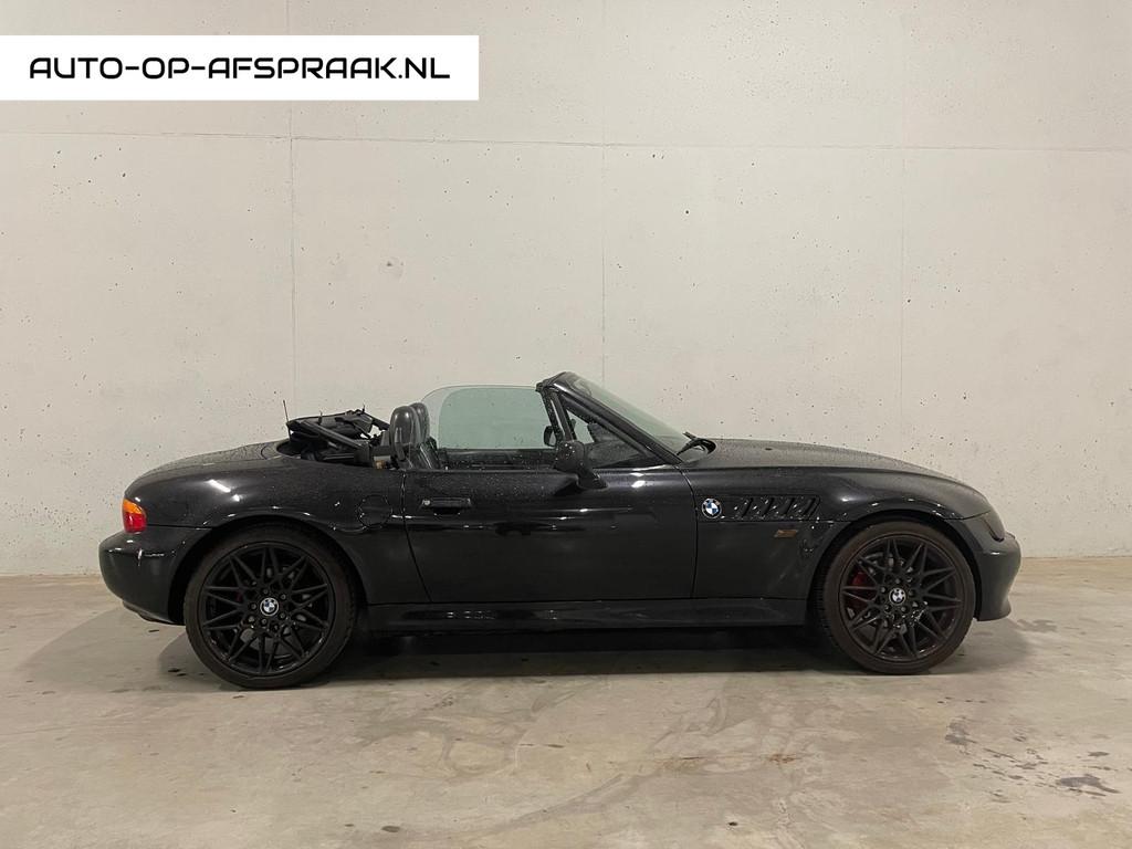 BMW Z3 Roadster 1.8 Leer Cabrio Nieuw Dak!, Auto's, Achterwielaandrijving, Gebruikt, 4 cilinders, Cabriolet