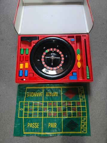 Vintage antiek Roulette spel compleet €9,75  beschikbaar voor biedingen