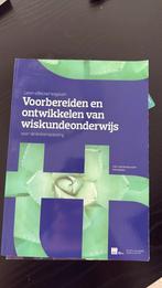 Voorbereiden en ontwikkelen van wiskundeonderwijs, Ophalen of Verzenden, Beta, Zo goed als nieuw, HBO