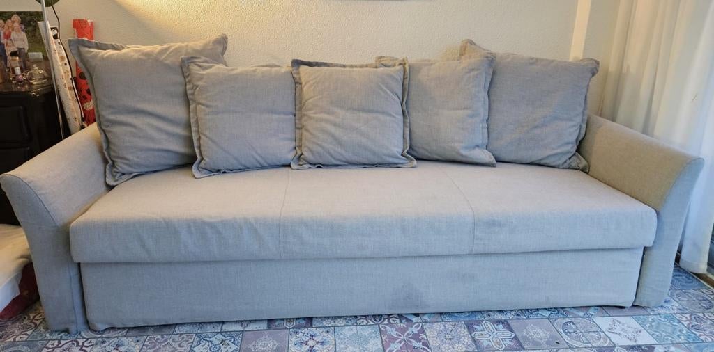 Ikea Holmsund slaapbank - Zo goed als nieuw!, Huis en Inrichting, Slaapkamer | Slaapbanken, Ophalen, Tweepersoons, Zo goed als nieuw