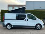 Opel Vivaro 2.0 benzine buscamper met airco en slaaphefdak, Overige merken, Chemisch toilet, Opel, Watertank (Schoon)