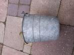 zinken emmer, Ophalen, Gebruikt, Minder dan 30 cm, Rond