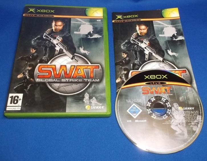 SWAT Global Strike Team (Xbox), Spelcomputers en Games, Games | Xbox Original, Gebruikt, Shooter, 1 speler, Vanaf 16 jaar, Verzenden