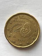 Spanje  Euro munten  1 van 20 cent van 1999, Postzegels en Munten, Munten | Europa | Euromunten, Ophalen of Verzenden, Spanje