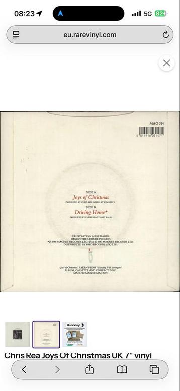 Chris Rea - Driving Home for Christmas Vinyl Single beschikbaar voor biedingen