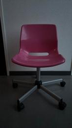 Bureaustoel roze, Ophalen, Gebruikt, Roze, Bureaustoel