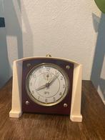 Art Deco Bakeliet Wekker SMI - Made in France, Ophalen of Verzenden, Gebruikt, Analoog, Wekker of Tafelklok