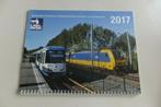 NVBS Kalender 2017 Nederlandse spoorwegen trein tram NS TOP, Overige merken, Gelijkstroom of Wisselstroom, Boek, Tijdschrift of Catalogus