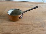 Koperem steelpannetje 12,5cm, Huis en Inrichting, Keuken | Potten en Pannen, Ophalen of Verzenden