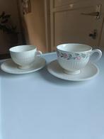 Wedgewood 2 x kop en schotel, Huis en Inrichting, Keuken | Servies, Ophalen of Verzenden, Zo goed als nieuw, Wedgwood, Kop(pen) en/of Schotel(s)
