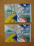 A.N.W.B. 1883  1983 2x NVPH 1280, Postzegels en Munten, Postzegels | Nederland, Na 1940, Ophalen of Verzenden, Gestempeld