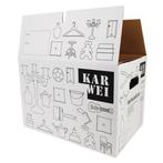 30 Karwei Verhuisdozen te koop, Doe-het-zelf en Verbouw, Kratten en Dozen, Ophalen, Minder dan 35 cm, Minder dan 50 cm, Minder dan 40 cm