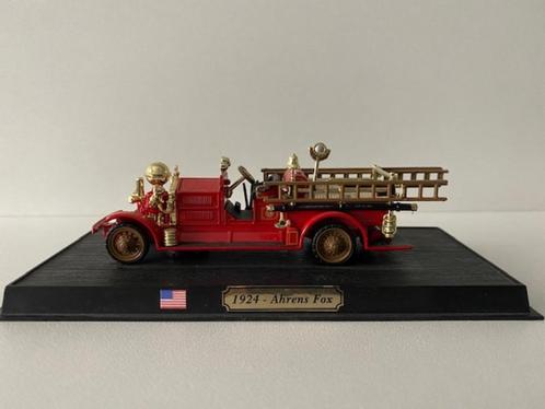 modelauto brandweer, Hobby en Vrije tijd, Modelauto's | 1:43, Zo goed als nieuw, Bus of Vrachtwagen, Overige merken, Verzenden