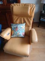 Leren relaxfauteuil, Ophalen, Gebruikt, 50 tot 75 cm, Leer
