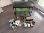 90 liter aquarium Superfish + toebehoren, Dieren en Toebehoren, Vissen | Aquaria en Toebehoren, Ophalen, Gebruikt