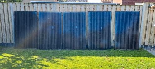 LongiSolar LR6-60BP-300M zonnepanelen 5x met omvormer goodwe, Doe-het-zelf en Verbouw, Zonnepanelen en Toebehoren, Gebruikt, Compleet systeem