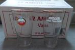 Amstel Bier glazen Vaasjes, Huis en Inrichting, Keuken | Servies, Glas of Glazen, Nieuw, Ophalen of Verzenden, Glas