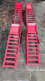 Oprijbrug 4x hydraulish, Ophalen, Zo goed als nieuw, Hydraulisch, Garagekrik