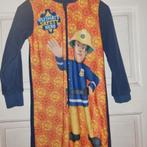 Brandweerman Sam onesie verkleedpak 122/128, Kinderen en Baby's, Carnavalskleding en Verkleedspullen, Ophalen of Verzenden, Gebruikt