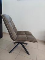 Tones Furniture Fauteuil Lucas groen, Huis en Inrichting, Ophalen, Zo goed als nieuw, Minder dan 75 cm