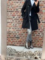 Wolle jas Giacomo, Zwart, Ophalen of Verzenden, Zo goed als nieuw, Maat 36 (S)