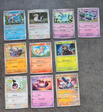 Lot Pokémon kaarten Scarlet & Violet Pokémon kaart beschikbaar voor biedingen