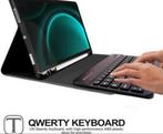 Samsung tab S9 FE 10.9" SM-X510 X516 X710 toetsenbord + hoes, 11 inch, Nieuw, Bescherming voor- en achterkant, Ophalen of Verzenden
