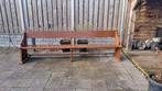 Authentieke houten kerkbank, Ophalen