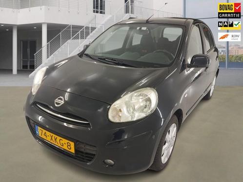 Nissan Micra 1.2 DIG-S Connect Edition Automaat 62.100 km +N, Auto's, Nissan, Bedrijf, Te koop, Micra, ABS, Airbags, Airconditioning