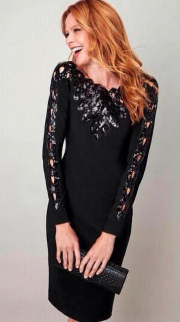 Ribkoff elegantie ten top zwart mooie pailletten details 38 beschikbaar voor biedingen