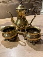 3delig verzilverd messing koffieset, Ophalen