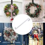 kerst Kranshanger voor voordeur, wit, Ophalen of Verzenden, Gebruikt