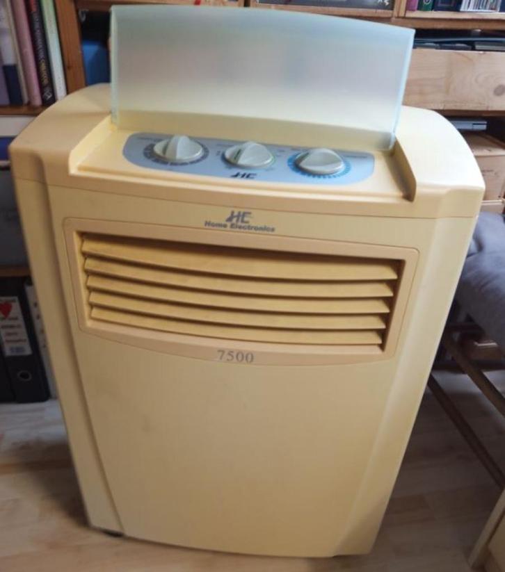 AIRCO 7500 BTU verrijdbaar HE 7500, Witgoed en Apparatuur, Airco's, Gebruikt, Mobiele airco, Minder dan 60 m³, 3 snelheden of meer