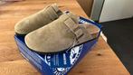 Birkenstock Boston Taupe Suede - Maat 43 Smal - Nieuw!, Nieuw, Ophalen of Verzenden, Birkenstock, Bruin