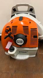 Zeer nette goed werkende Stihl Br 430 ruggedragen bladblazer, Ophalen, Ruggedragen, Zo goed als nieuw, Stihl